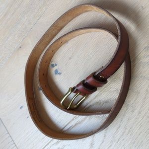 Scotch & Soda Men's Brown Leather Belt Size 38